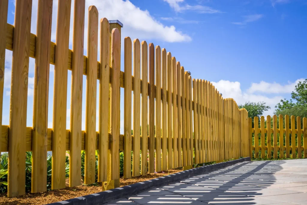 wood-fence-installation