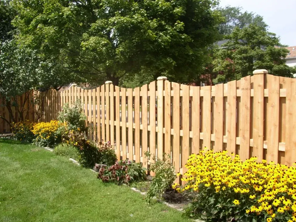 wood fence