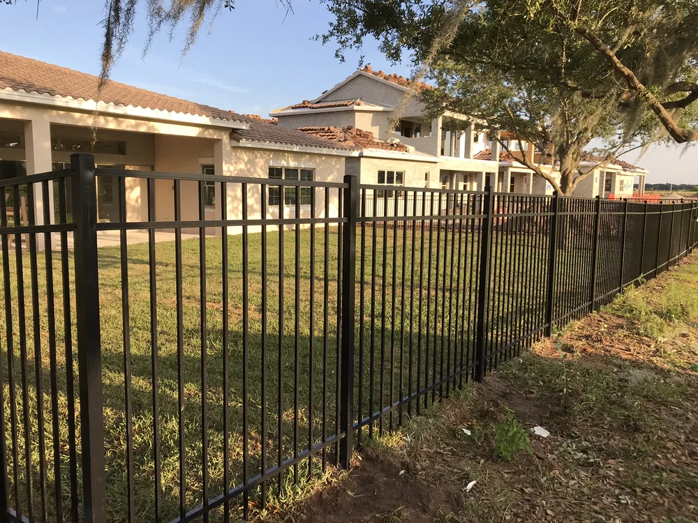 Aluminum fence